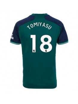 Moški Nogometna dresi replika Arsenal Takehiro Tomiyasu #18 Tretji 2023-24 Kratek rokav